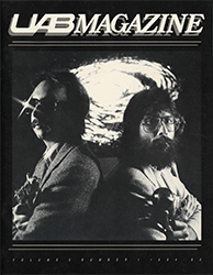 UAB Magazine - Winter 1985 cover