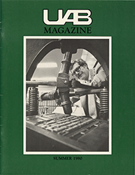 UAB Magazine - Summer 1980 cover