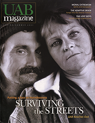 UAB Magazine - Spring 2003 cover