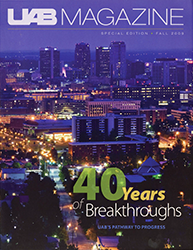 UAB Magazine - Fall 2009 cover