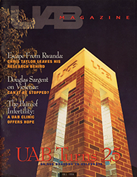 UAB Magazine - Fall 1994 cover