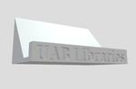 UAB Libraries Business Card Holder